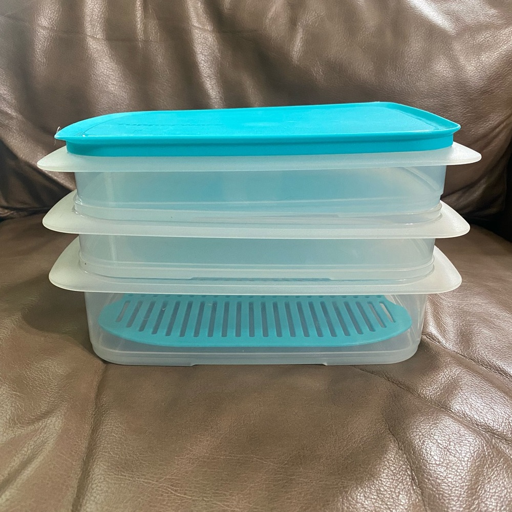 Tupperware fridge stackable family set - Picture 3 of 3